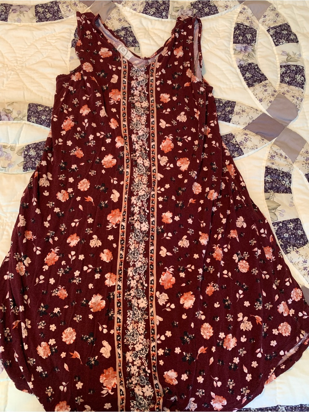 Women’s Floral Boho Tank Dress